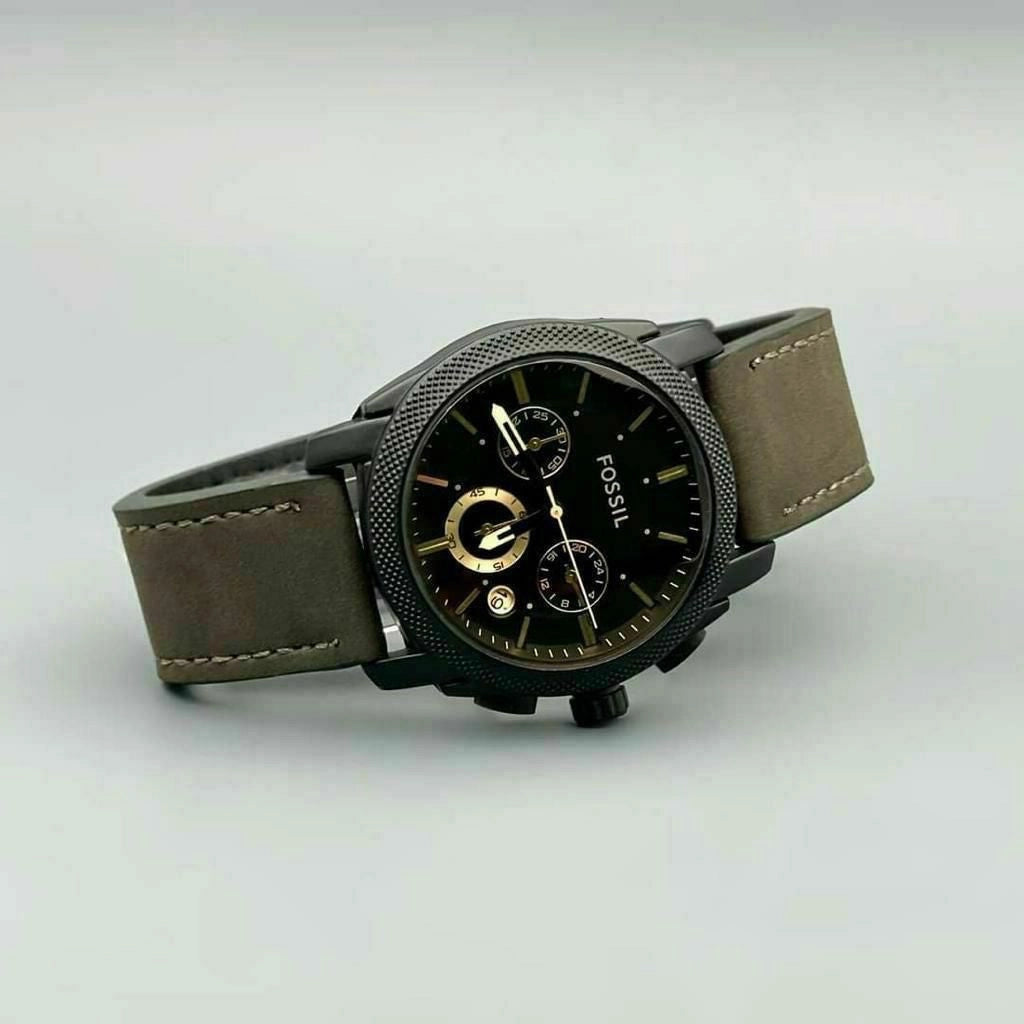 Fossil Brown Leather Strap| 1:1 Quality
