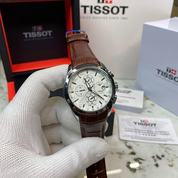 Tissot-Couturier Leather 1853 - Chronograph Watch | 1:1 Quality