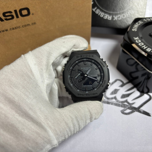 GA-2100 BLACK| CHRONOGRAPH WORKING | 1:1 Quality