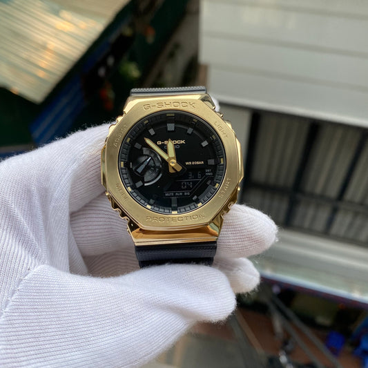 | GOLD - 2160 | Metal Dial | 1:1 Quality|GOLD