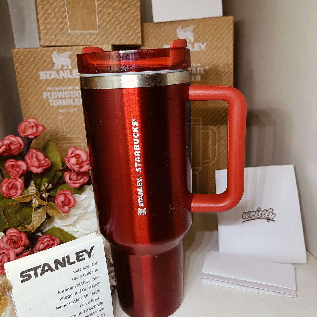 STANLEY TUMBLER Mug FlowState || 40 OZ | 1.8L || STARBUCKS
