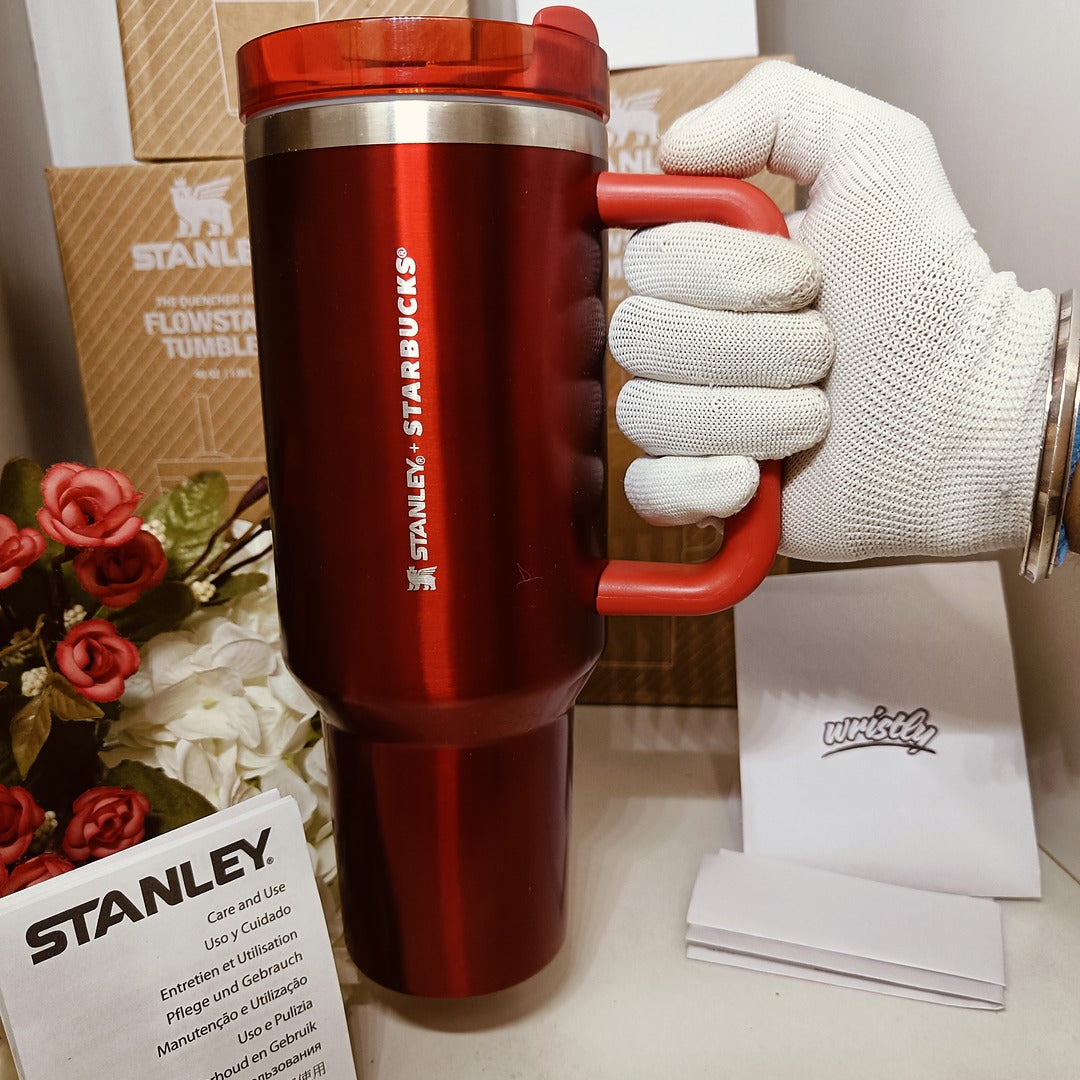 STANLEY TUMBLER Mug FlowState || 40 OZ | 1.8L || STARBUCKS