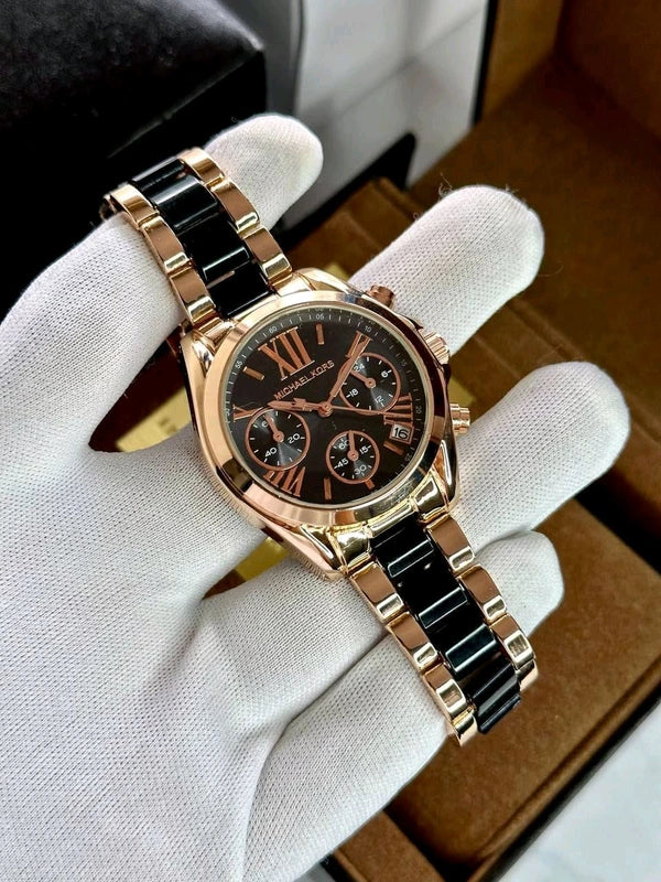 MK | WM05| Women's Watch | 1:1 Quality- BLACK