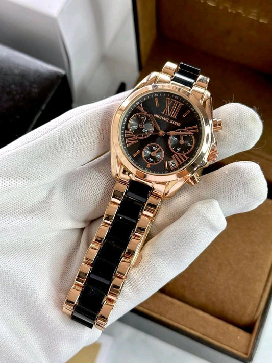 MK | WM05| Women's Watch | 1:1 Quality- BLACK