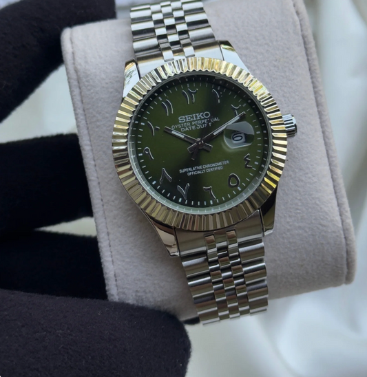 SKO Arabic Green dial