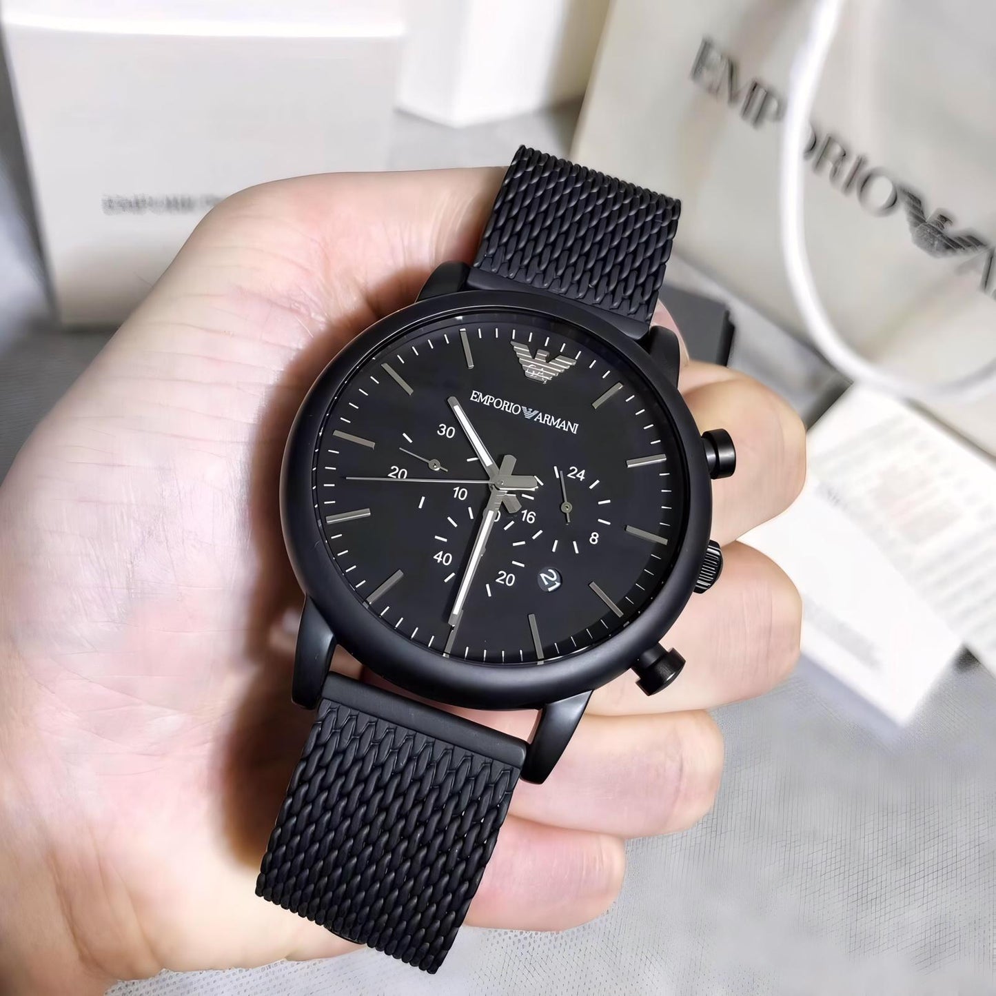Armani Luigi Mesh Chain