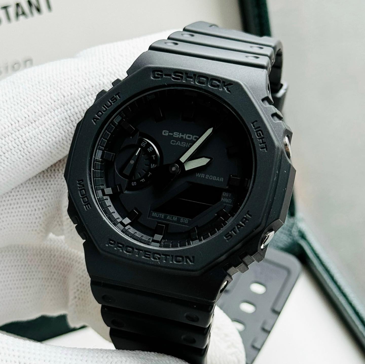 GA-2100 BLACK| CHRONOGRAPH WORKING | 1:1 Quality