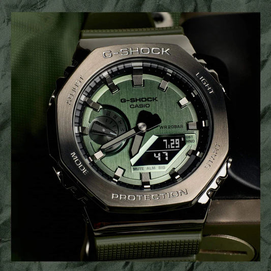 | GM- 2160 | Metal Dial | 1:1 Quality|GREEN
