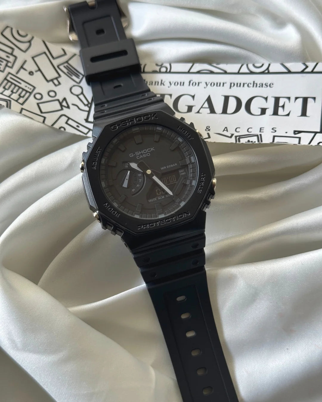 GA-2100 BLACK| CHRONOGRAPH WORKING | 1:1 Quality