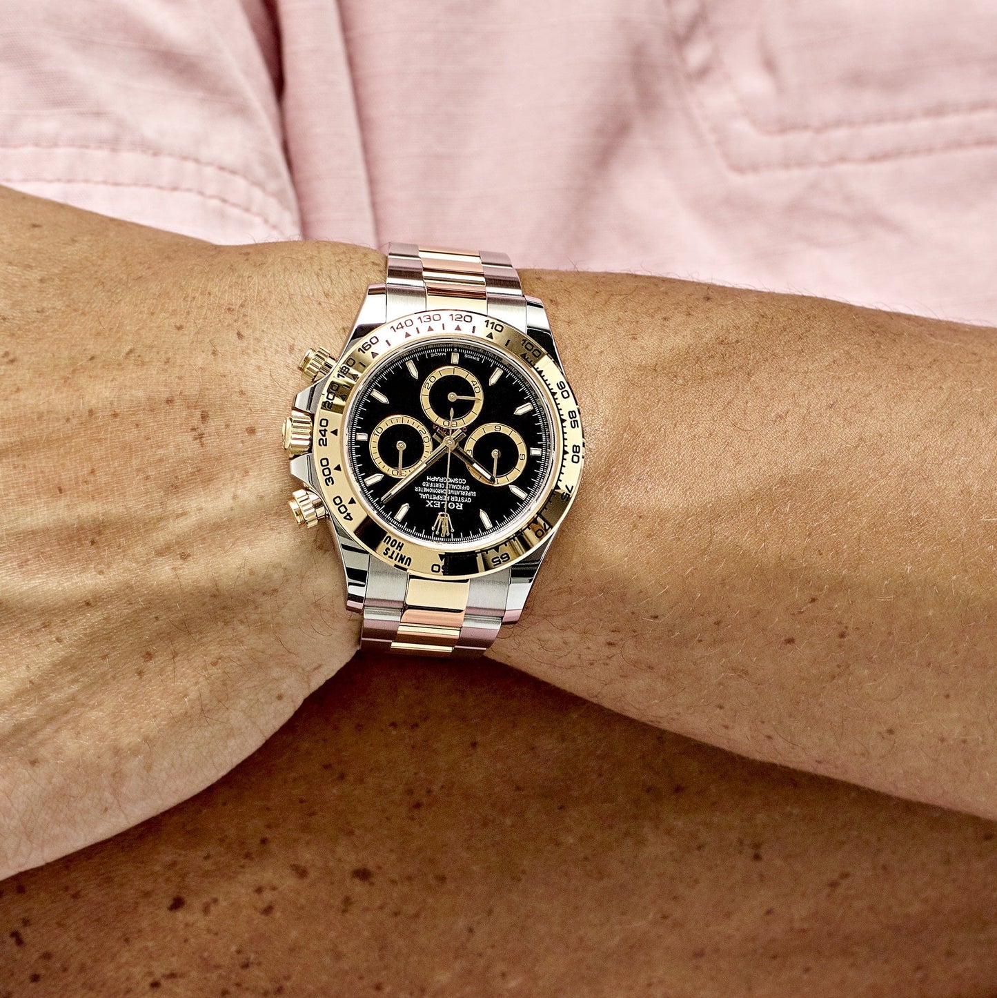 Daytona 40 mm, Oystersteel and yellow gold