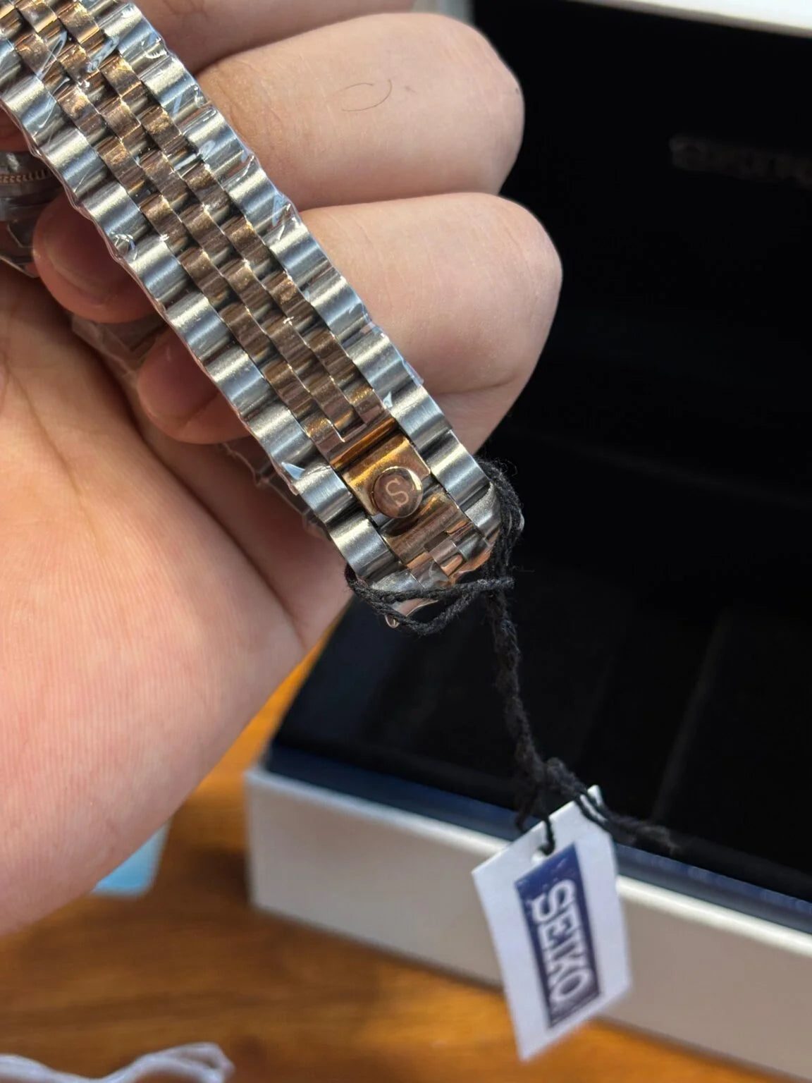 SKO-Datejust Rose Gold Brown (Analog Watch)