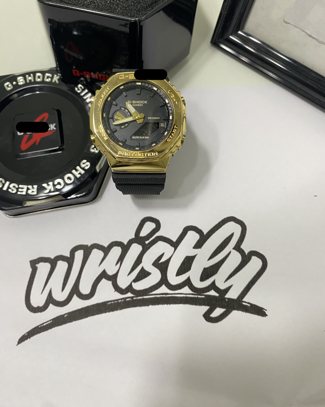 | GOLD - 2160 | Metal Dial | 1:1 Quality|GOLD