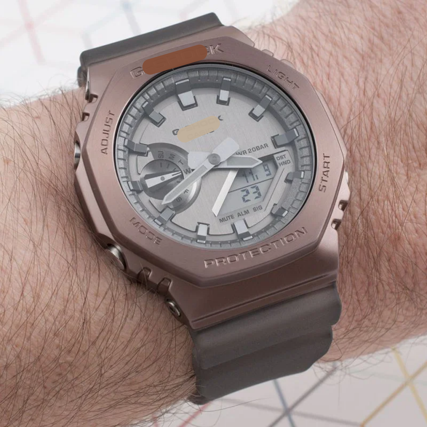 | GM- 2160 | Metal Dial | 1:1 Quality| BROWN