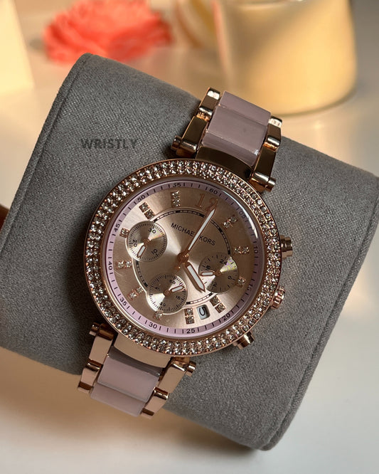 MK parker  | Women's Watch | Rose Gold