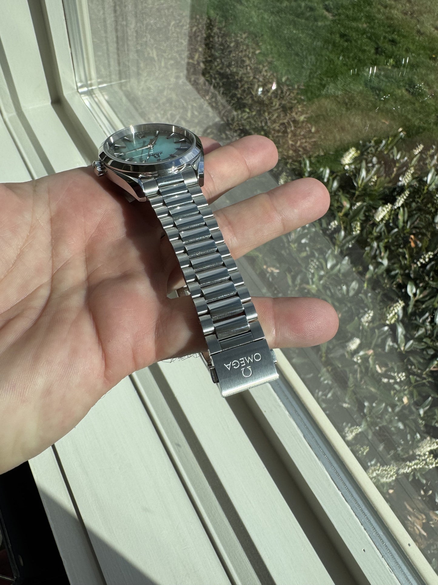 Seamaster Aqua Terra CHAIN 41 mm Turquoise