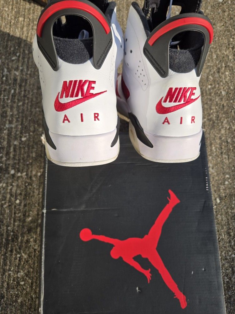 NIK AIR Jordans | Full OG Quality With OG BOX + Laces extra + accessories RED -WHITE BONE