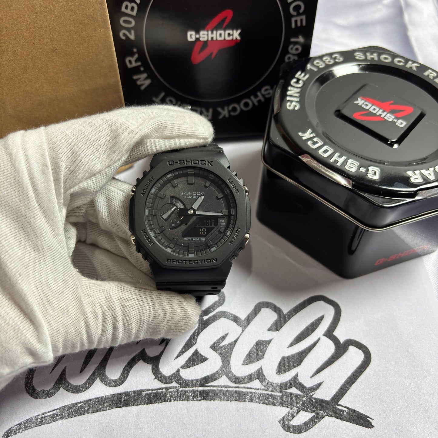 GA-2100 BLACK| CHRONOGRAPH WORKING | 1:1 Quality