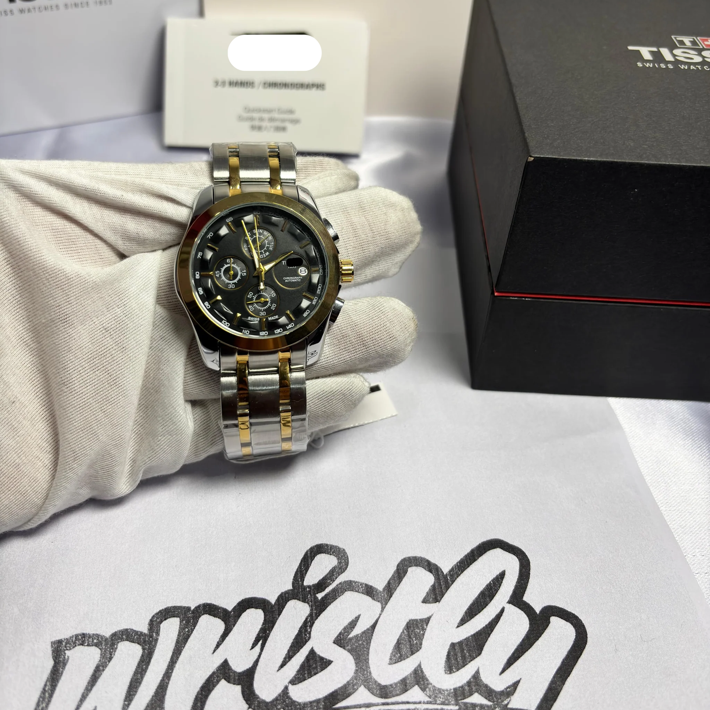 Tiss Chain Chronograph 1853 | 1:1 Quality(HEAVY QUALITY)