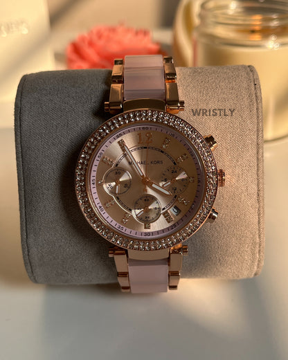 MK parker  | Women's Watch | Rose Gold