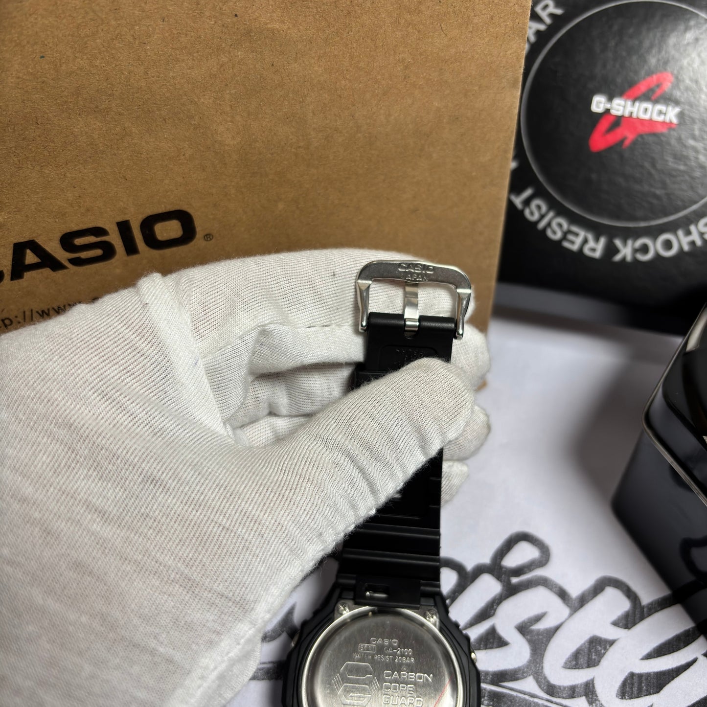 GA-2100 BLACK| CHRONOGRAPH WORKING | 1:1 Quality