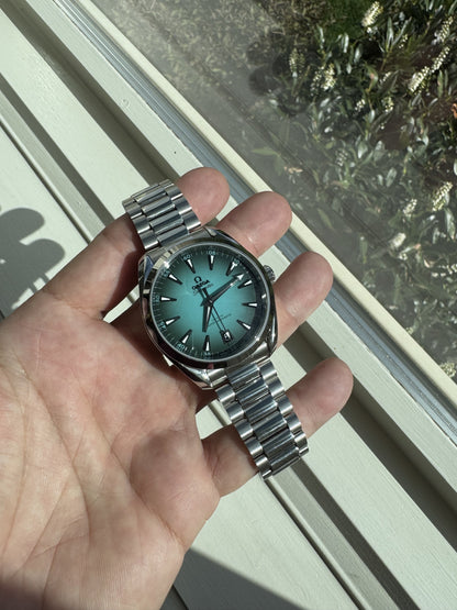 Seamaster Aqua Terra CHAIN 41 mm Turquoise