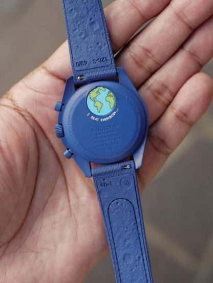 Speedmaster Blue Limited edition
