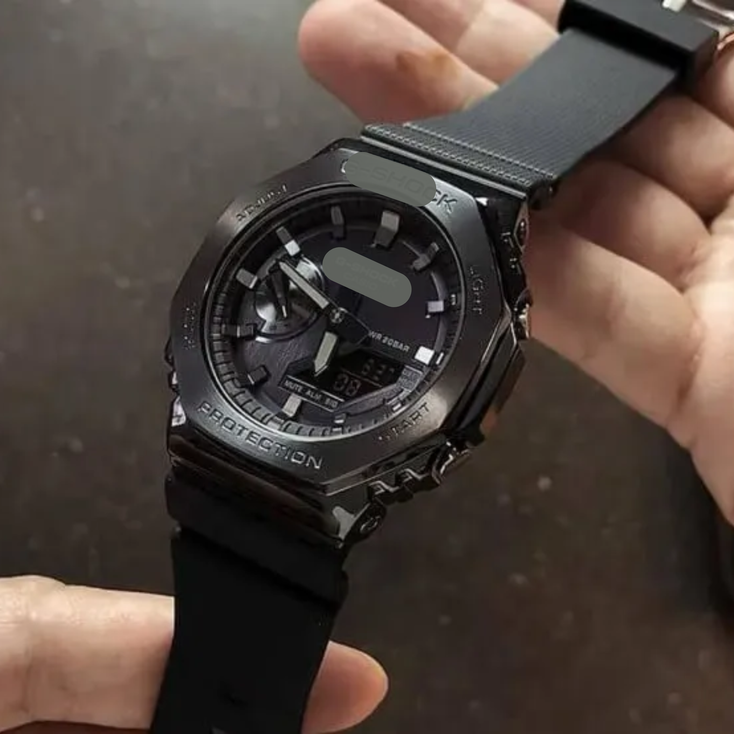 GM 2160 Metal - | Metal Dial- BLACK | 1:1 Quality