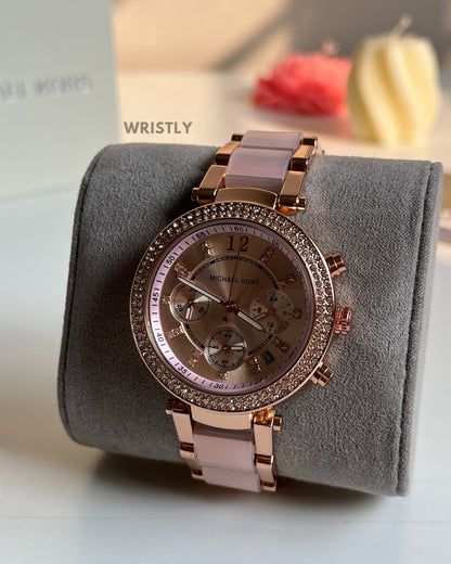 MK parker  | Women's Watch | Rose Gold