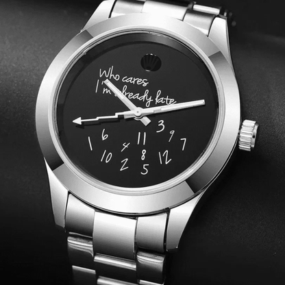 RLX - WHO CARES I’M ALREADY LATE