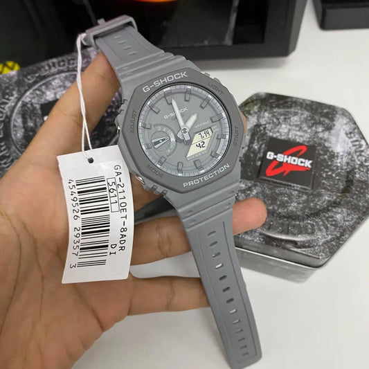 GA-2100 || FULL GREY || Chrono Working