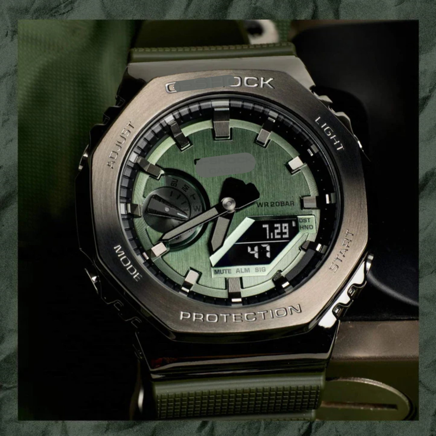 | GM- 2160 | Metal Dial | 1:1 Quality|GREEN