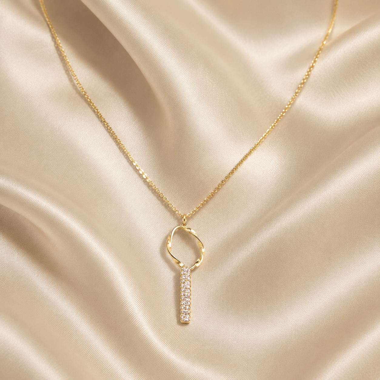 Serpentine Pendant (Anti Tarnish)