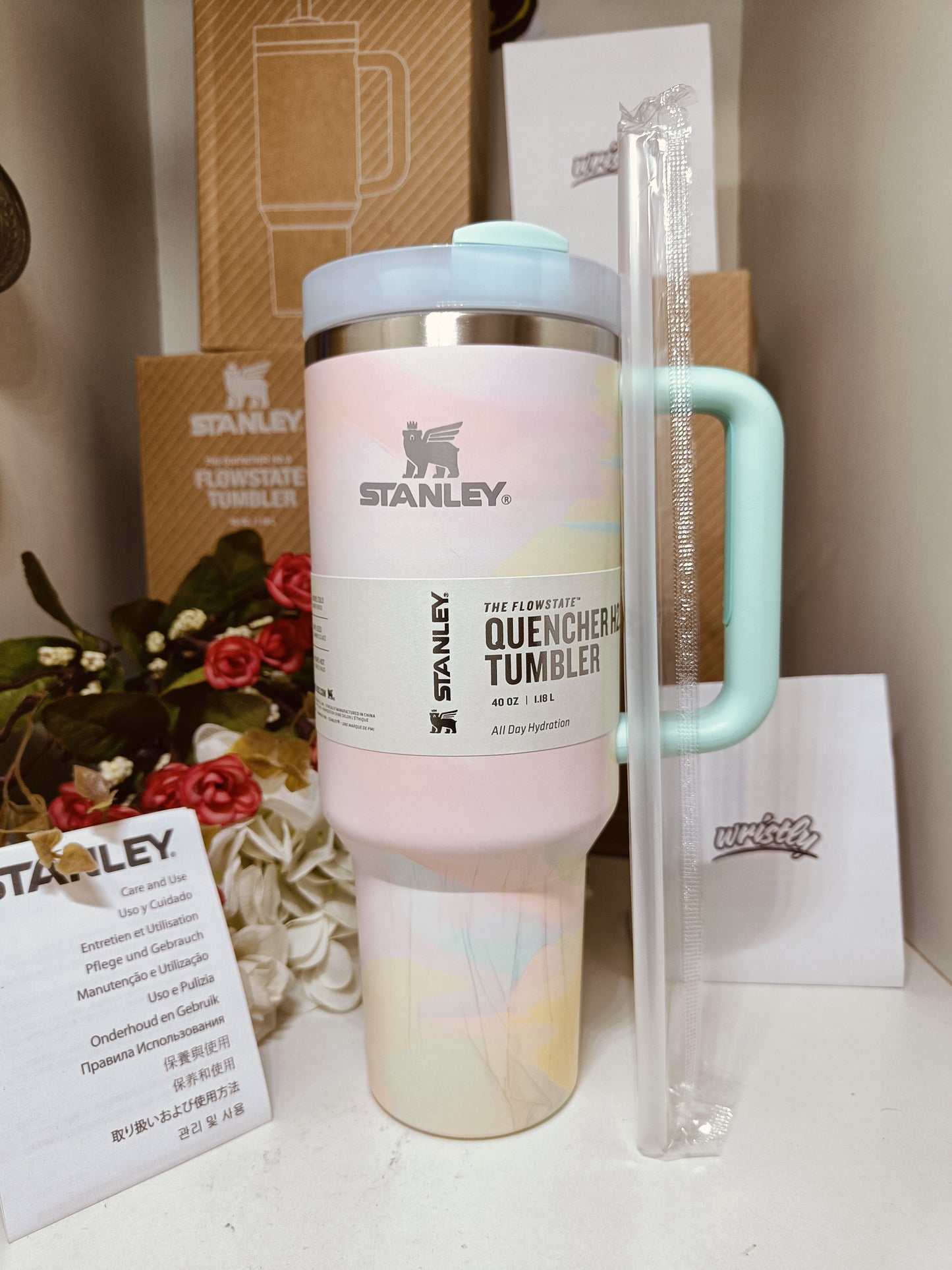 STANLEY TUMBLER Mug FlowState ||  40 OZ | 1.8L || DESIGN