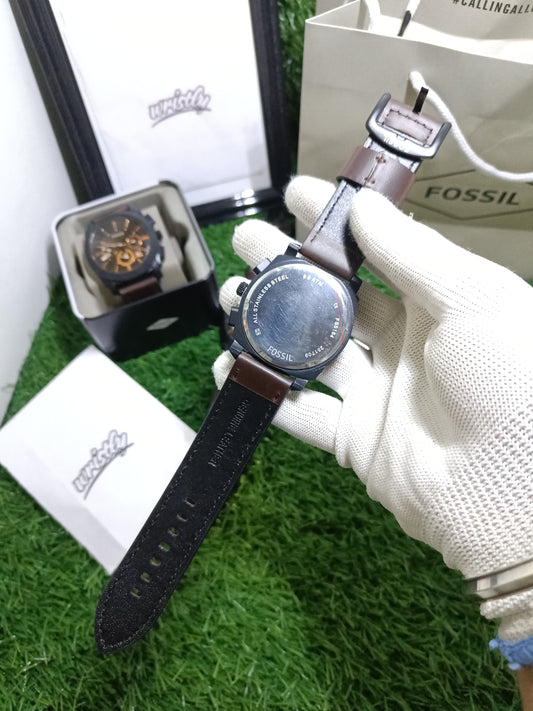 FS4656 Brown Leather Strap| 1:1 Quality