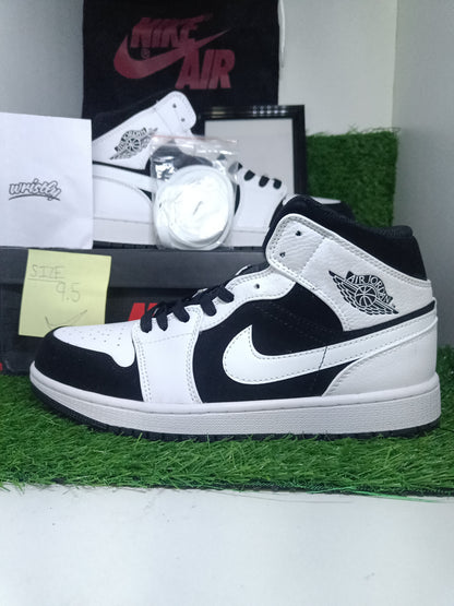 NIK AIR Jordans | Full OG Quality With OG BOX + Laces extra + accessories | WHITE - BLACK "HIGH"