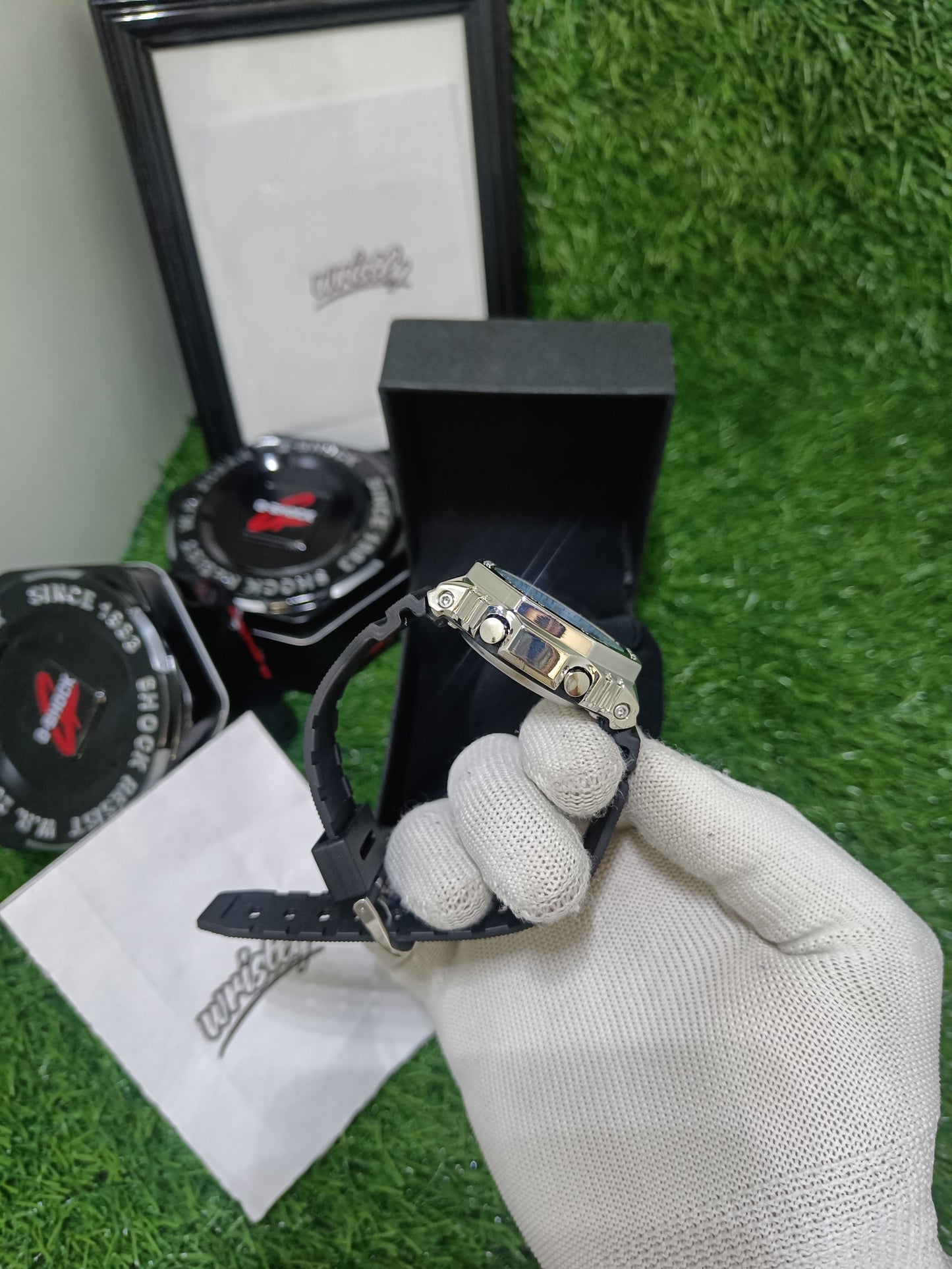 | GMB- 2260|| Metal Dial | 1:1 Quality|Silver Dial - BLUE