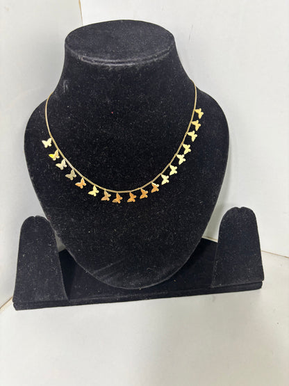 Butterfly Necklace Anti Tarnish