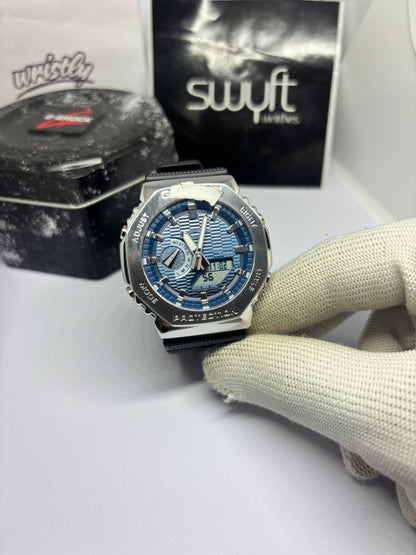 2160 Dark Blue Silver - Strap