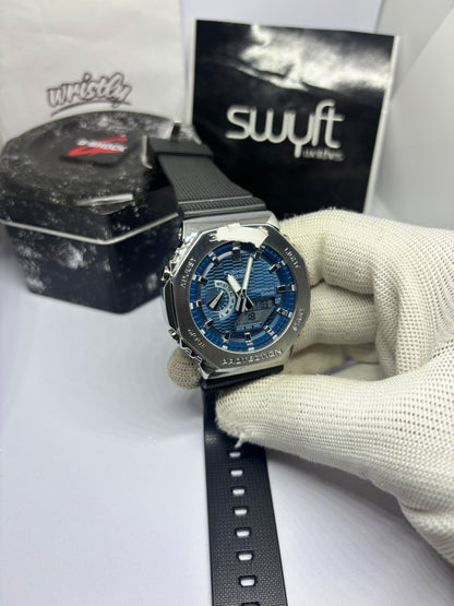 2160 Dark Blue Silver - Strap