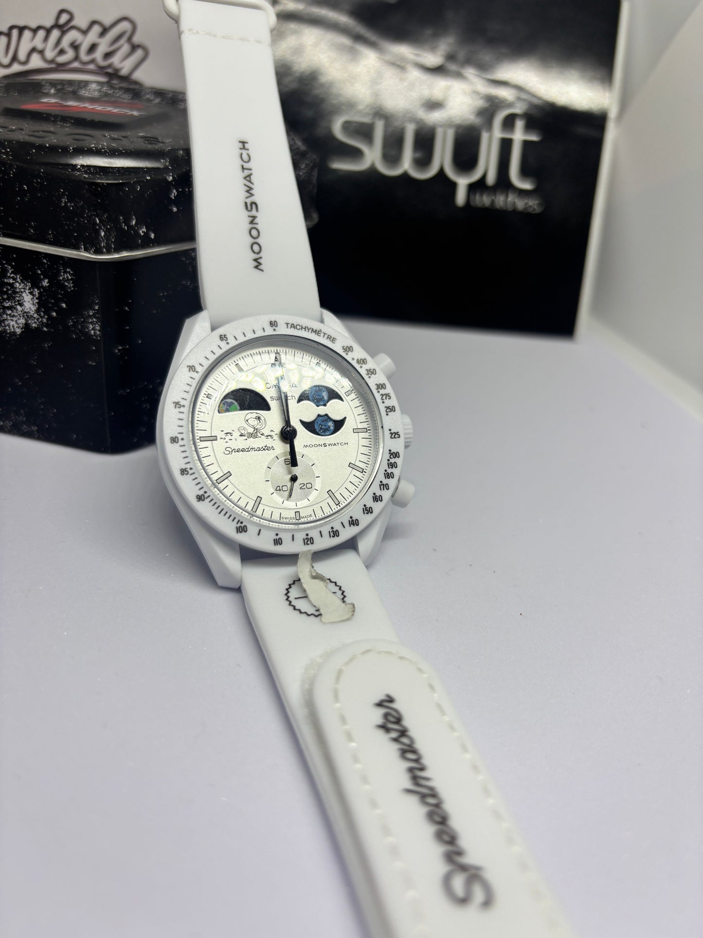 Speedmaster -Full white - Chronograph Working