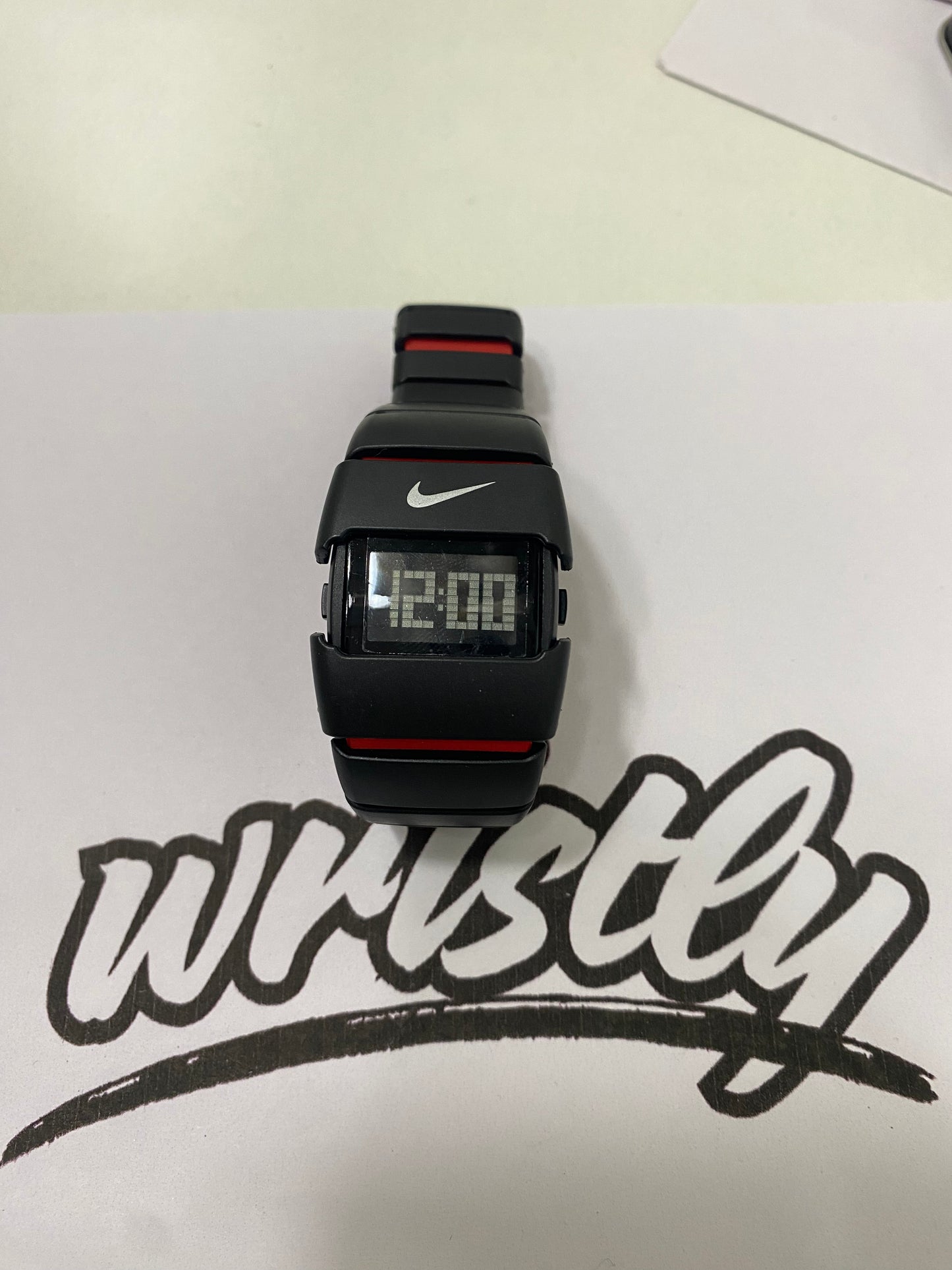 NIK Digital Mens AI Digital Watch