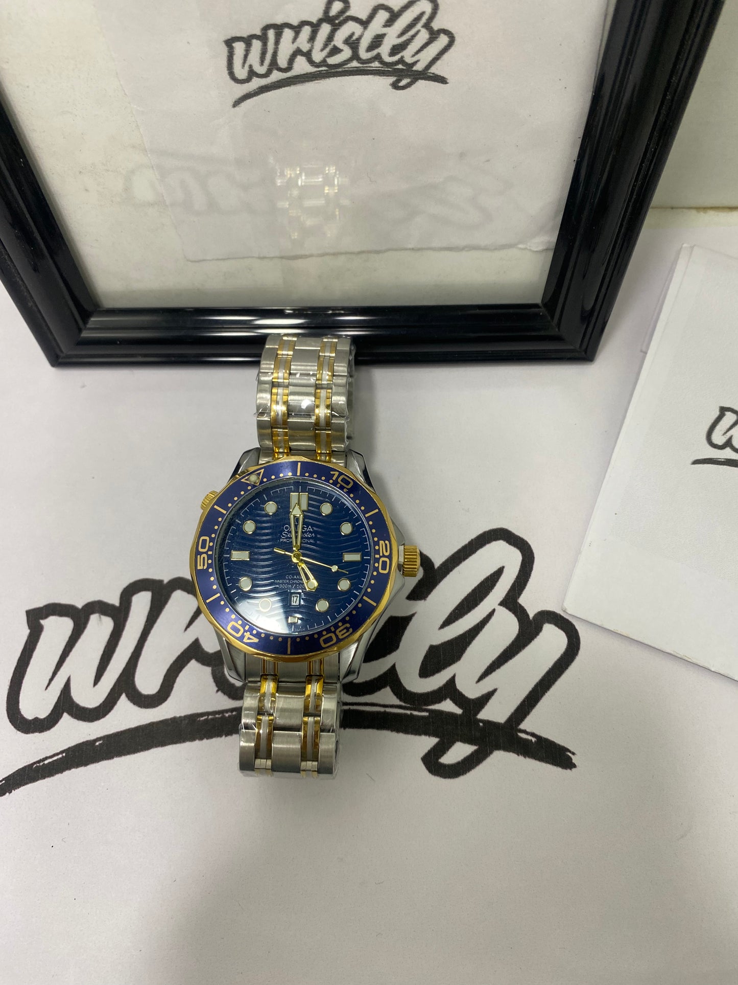 Seamaster Diver 300 Summer Chain Blue Silver 42mm