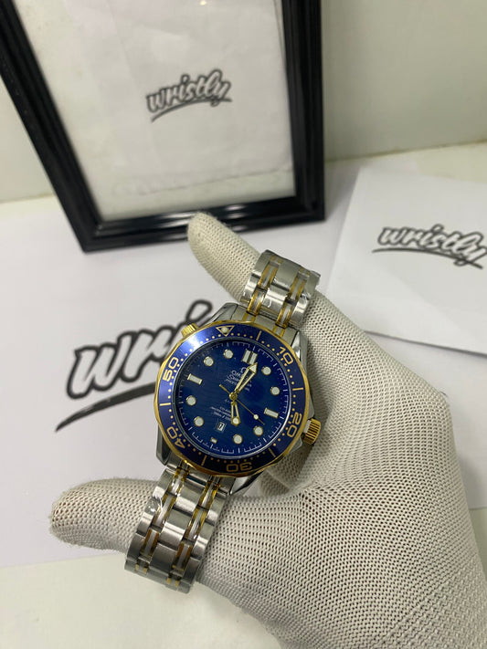 Seamaster Diver 300 Summer Chain Blue Silver 42mm