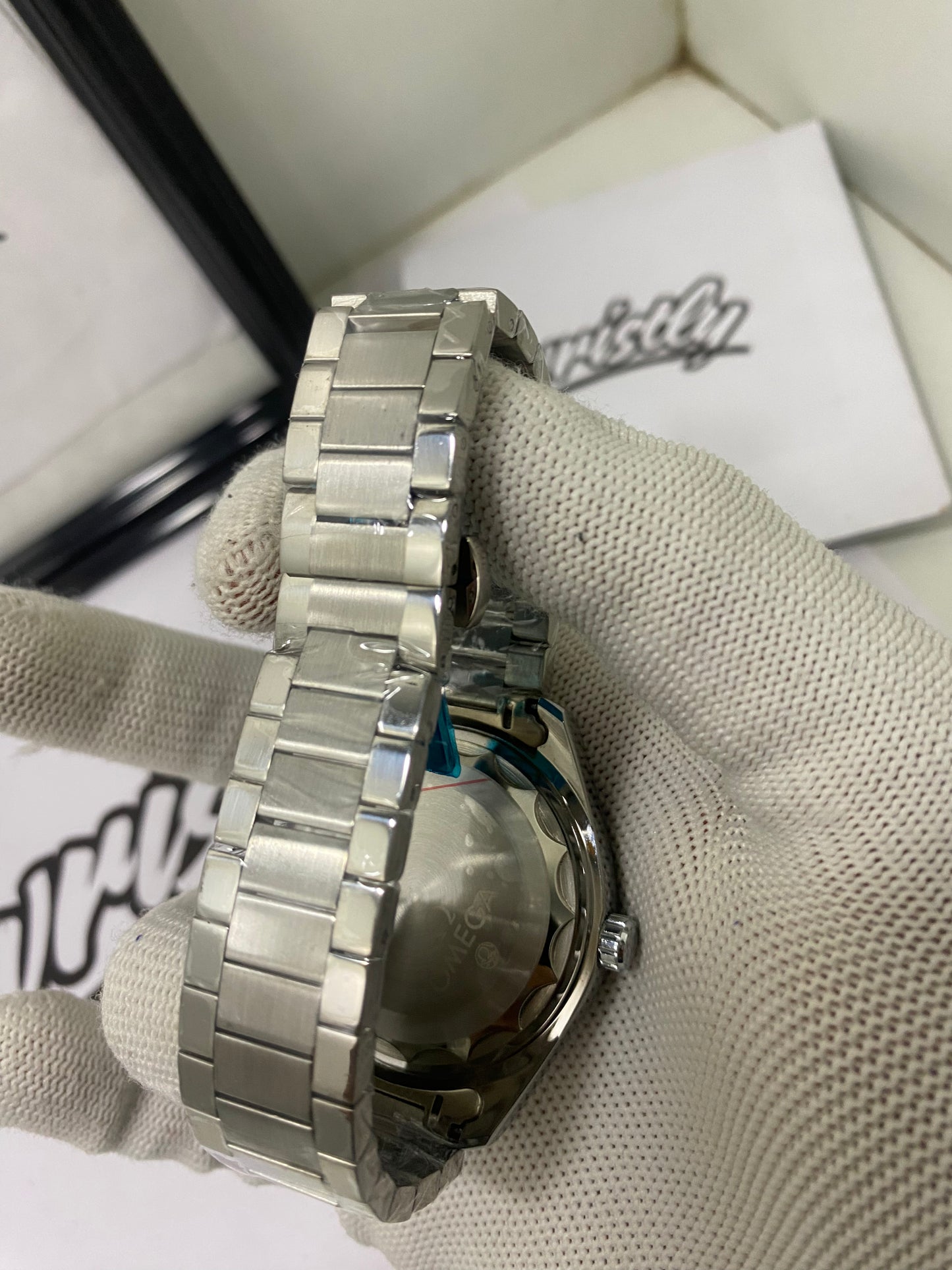 Seamaster Aqua Terra CHAIN 41 mm Turquoise