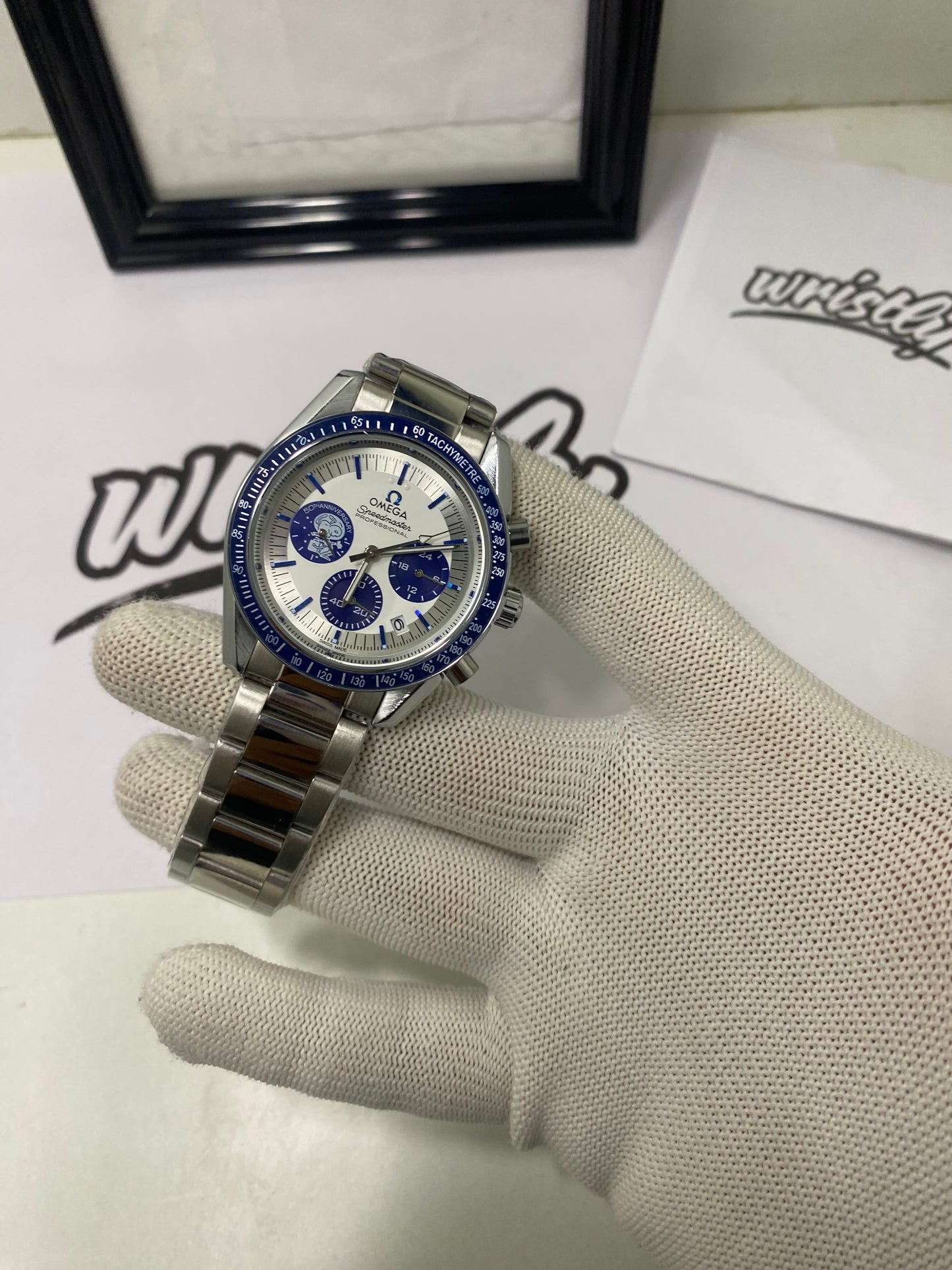 Seamaster Anniversary Blue chain