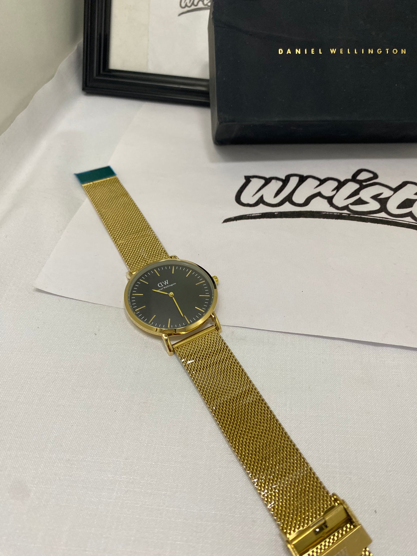 DW GOLD Round Mesh Chain