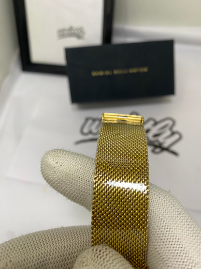 DW GOLD Round Mesh Chain