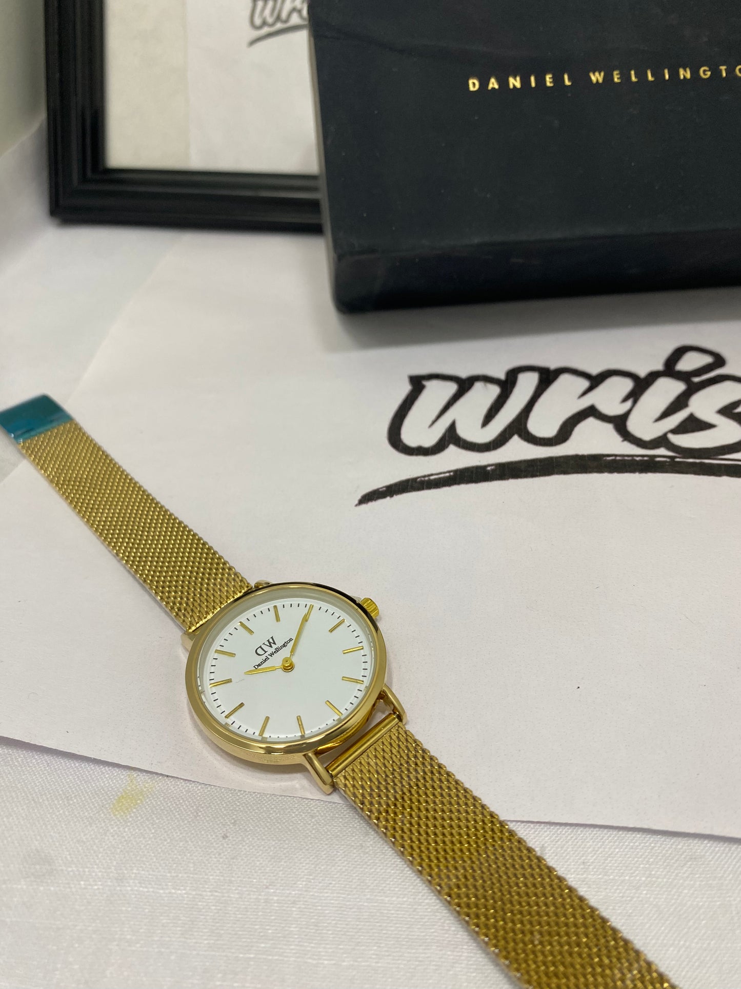 DW GOLD Round Mesh Chain