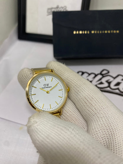 DW GOLD Round Mesh Chain