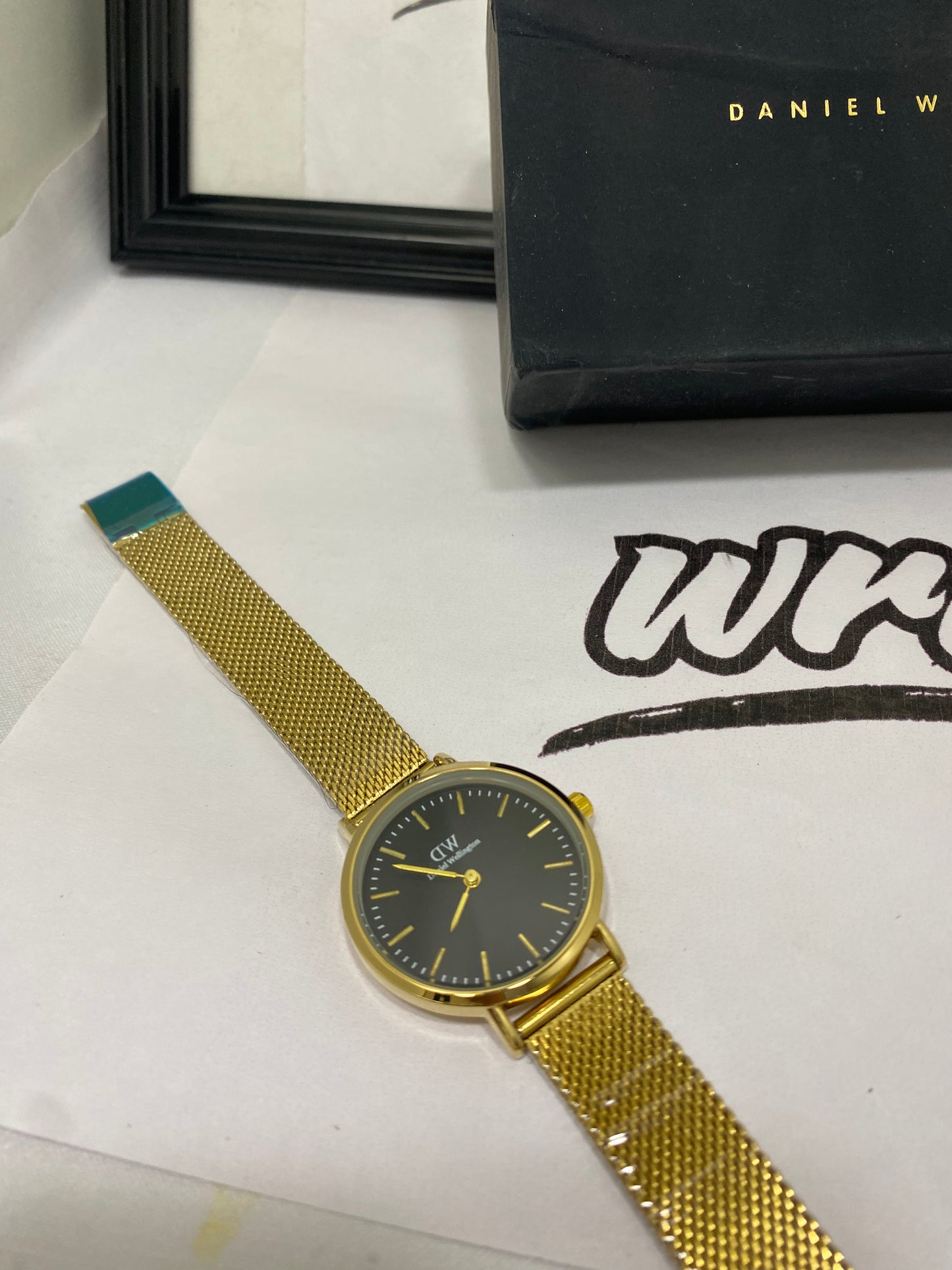 DW GOLD Round Mesh Chain